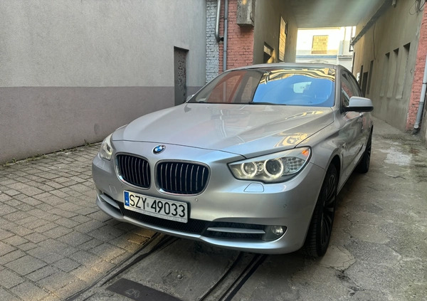 BMW 5GT cena 43999 przebieg: 246300, rok produkcji 2009 z Biała małe 121